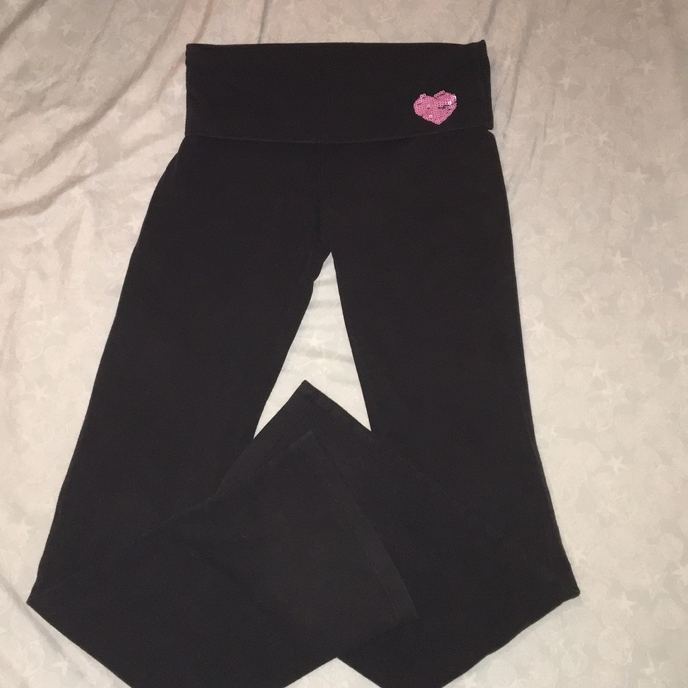 PINK Victoria’s Secret Bling Fold Over Pants